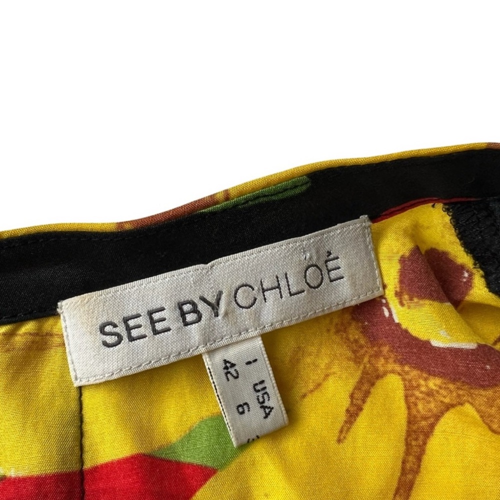 See By Chloe Colorful Floral Mini Dress - Picture 9 of 9